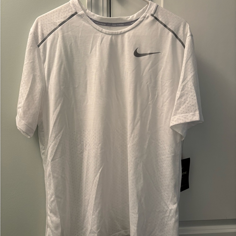 Nike Men's White Sports Shirt